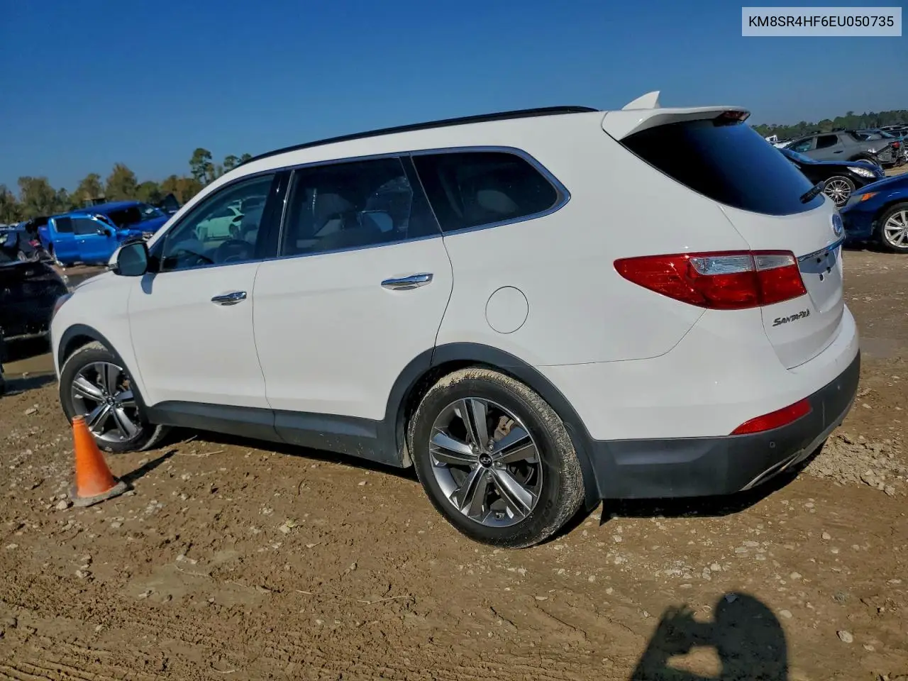 KM8SR4HF6EU050735 2014 Hyundai Santa Fe Gls