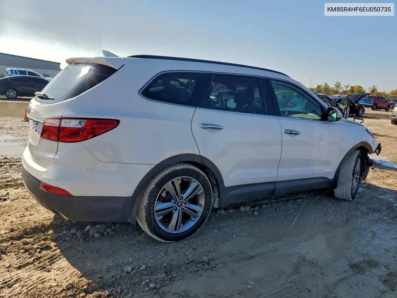KM8SR4HF6EU050735 2014 Hyundai Santa Fe Gls