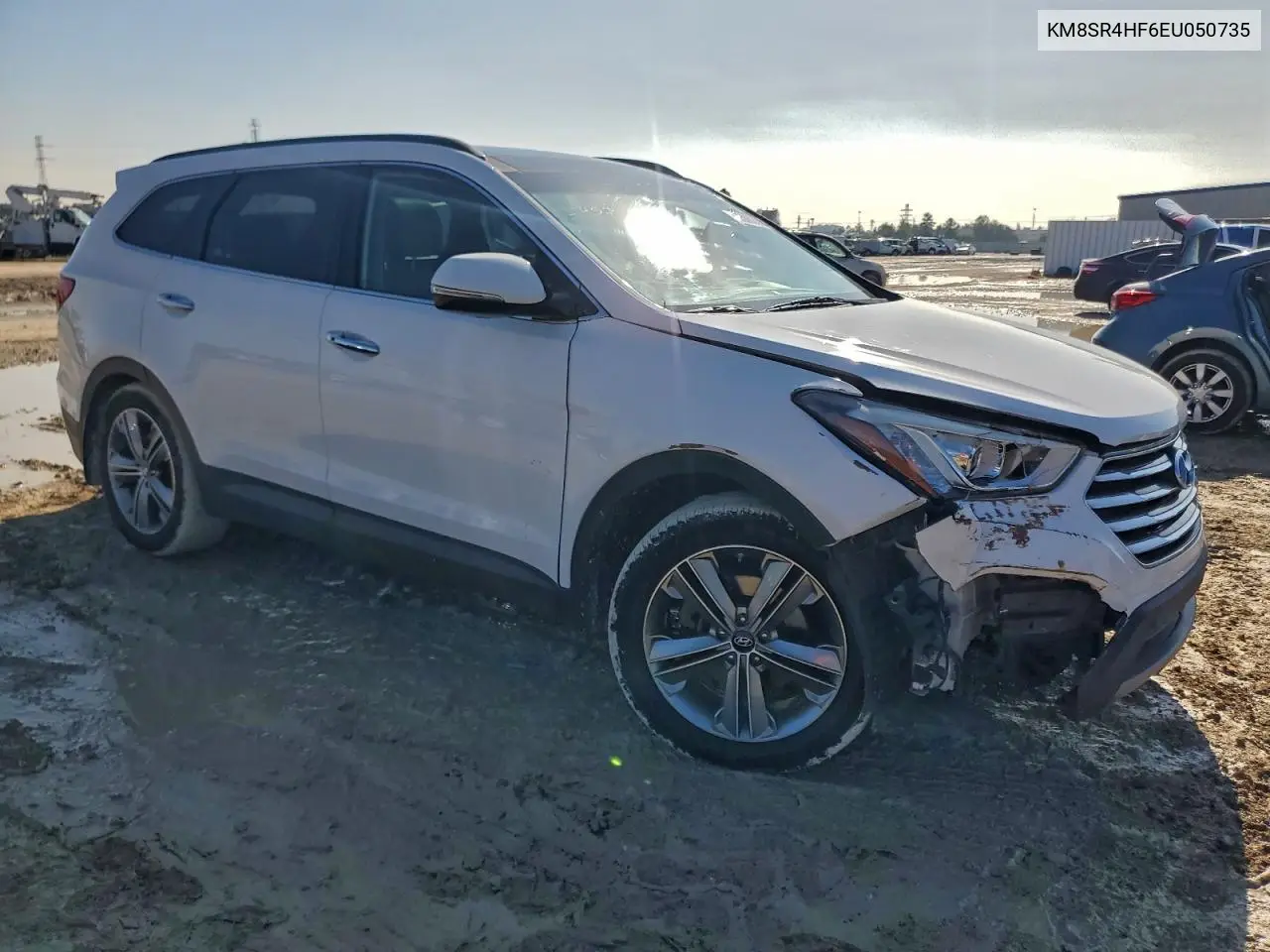 KM8SR4HF6EU050735 2014 Hyundai Santa Fe Gls