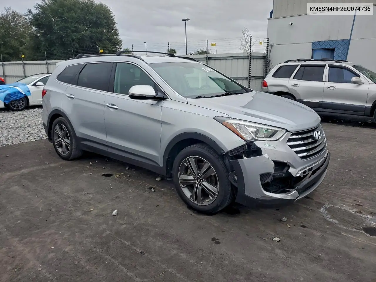 KM8SN4HF2EU074736 2014 Hyundai Santa Fe Gls