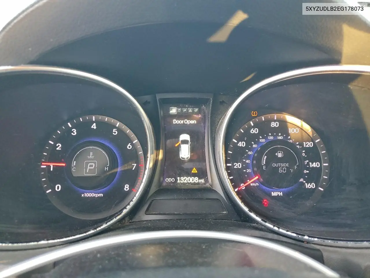 5XYZUDLB2EG178073 2014 Hyundai Santa Fe Sport