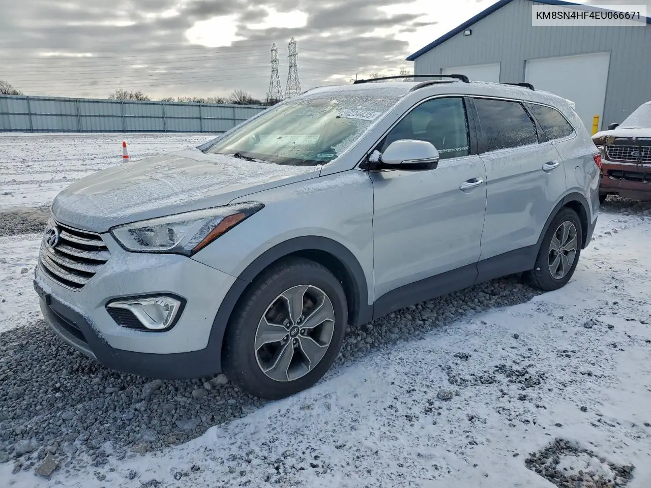KM8SN4HF4EU066671 2014 Hyundai Santa Fe Gls