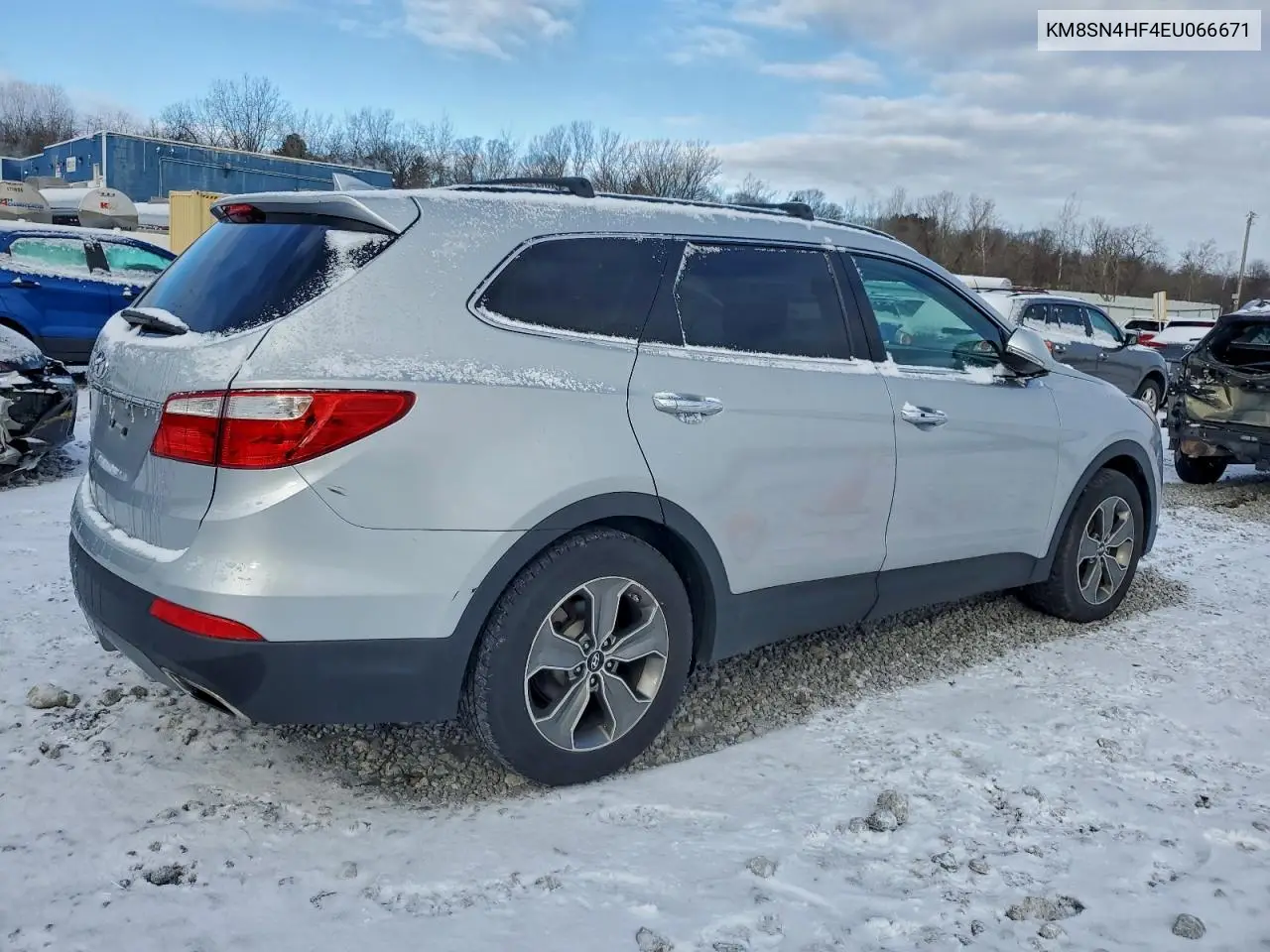 KM8SN4HF4EU066671 2014 Hyundai Santa Fe Gls
