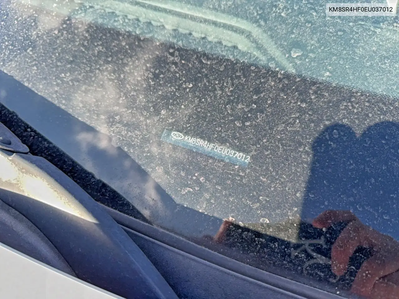 KM8SR4HF0EU037012 2014 Hyundai Santa Fe Gls
