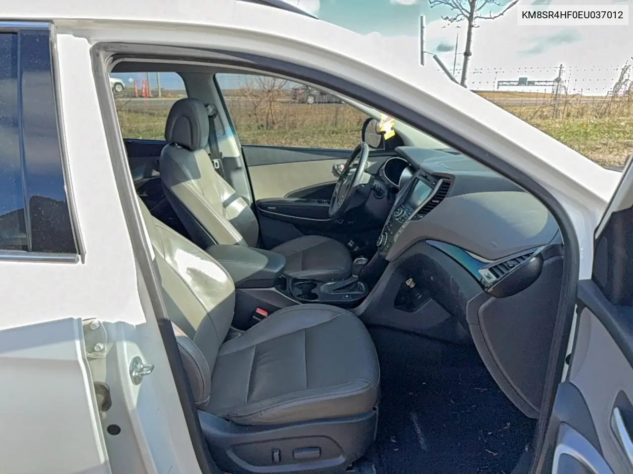 KM8SR4HF0EU037012 2014 Hyundai Santa Fe Gls