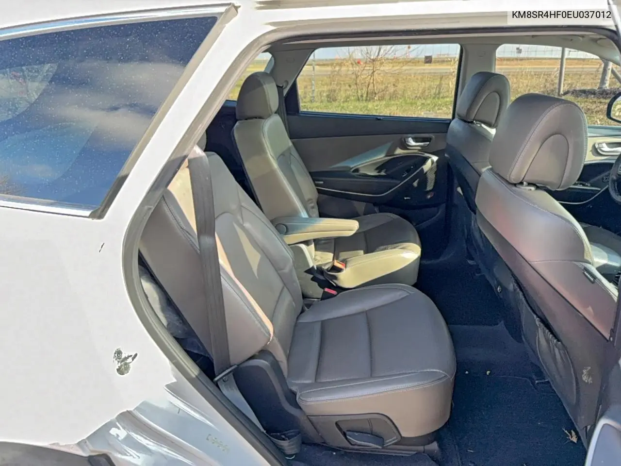 KM8SR4HF0EU037012 2014 Hyundai Santa Fe Gls