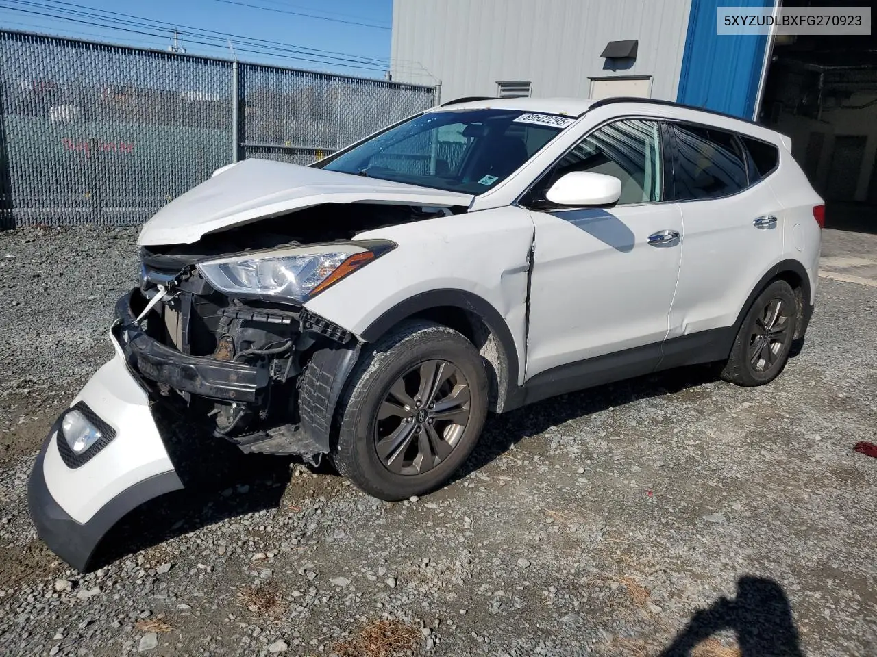 5XYZUDLBXFG270923 2015 Hyundai Santa Fe Sport