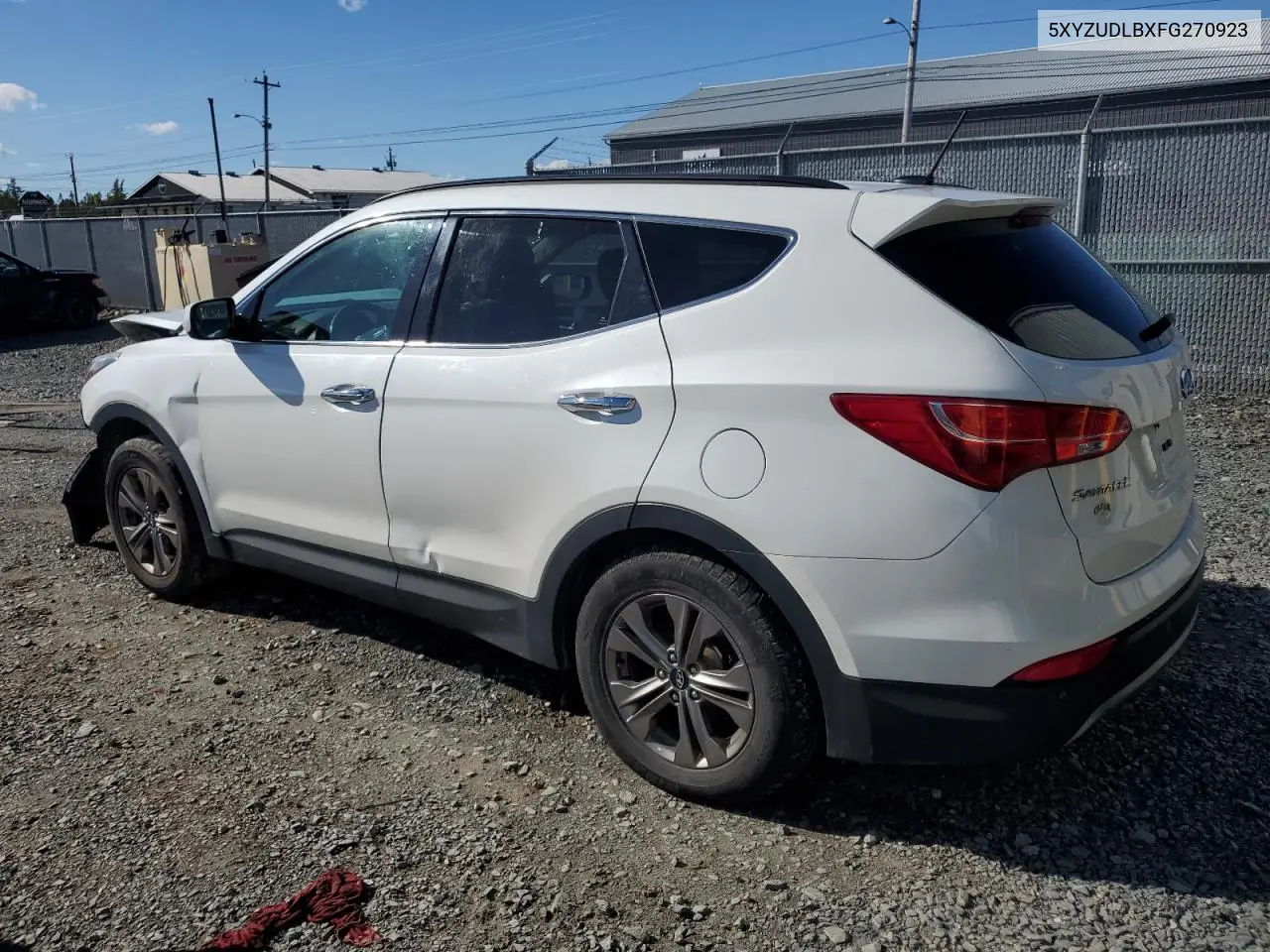 5XYZUDLBXFG270923 2015 Hyundai Santa Fe Sport