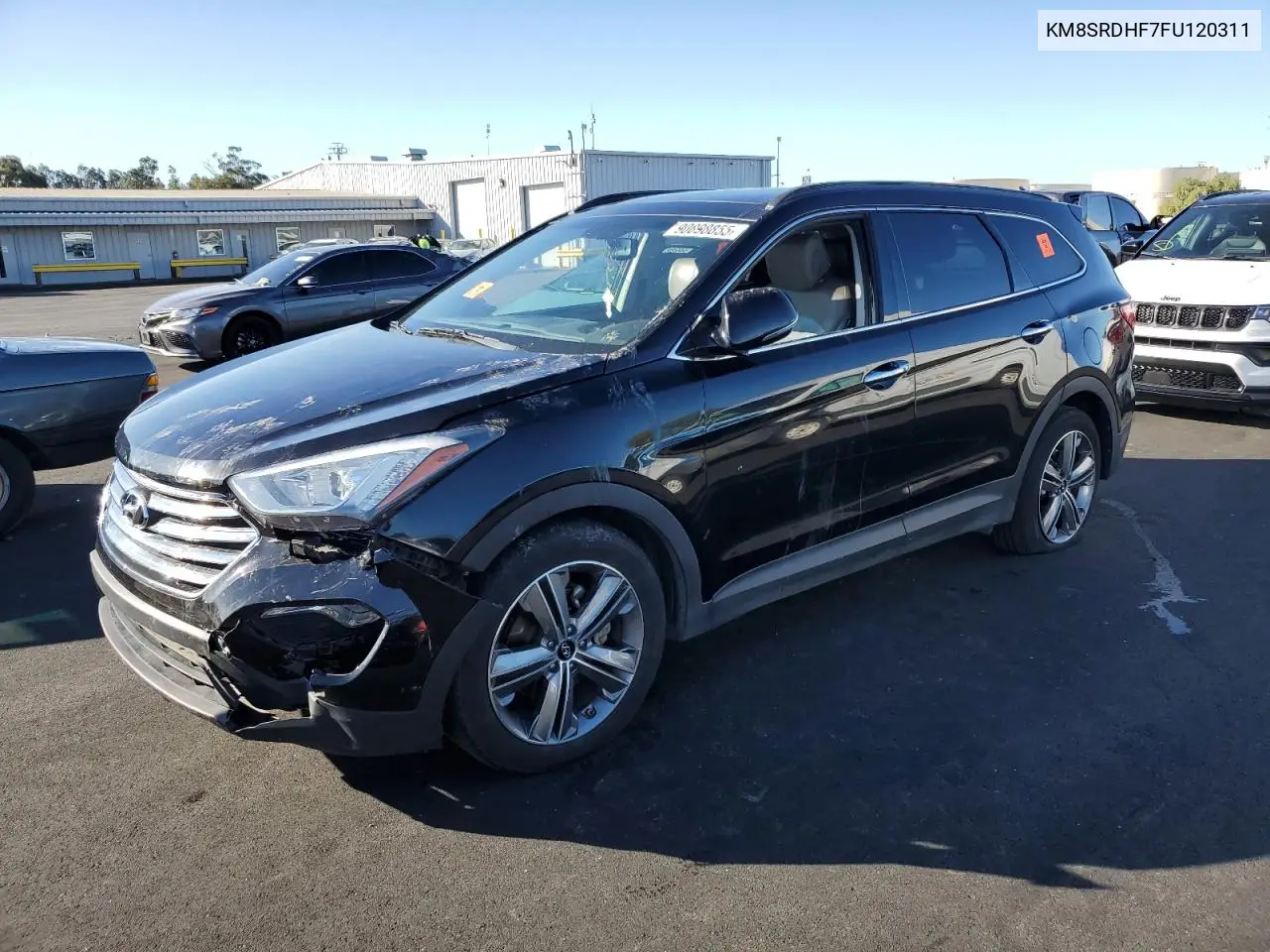 KM8SRDHF7FU120311 2015 Hyundai Santa Fe Gls