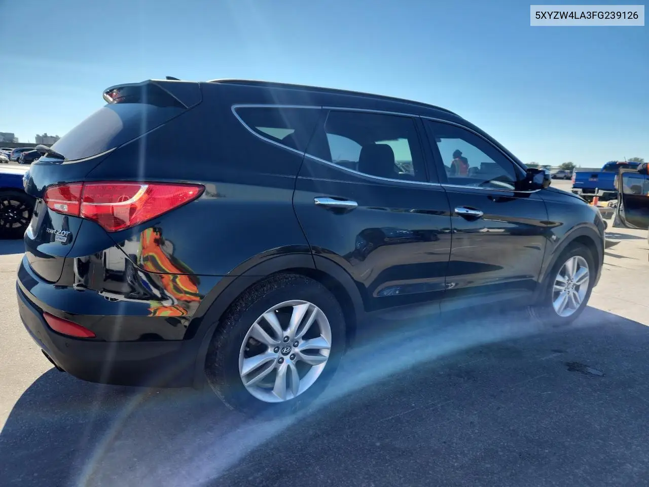 5XYZW4LA3FG239126 2015 Hyundai Santa Fe Sport