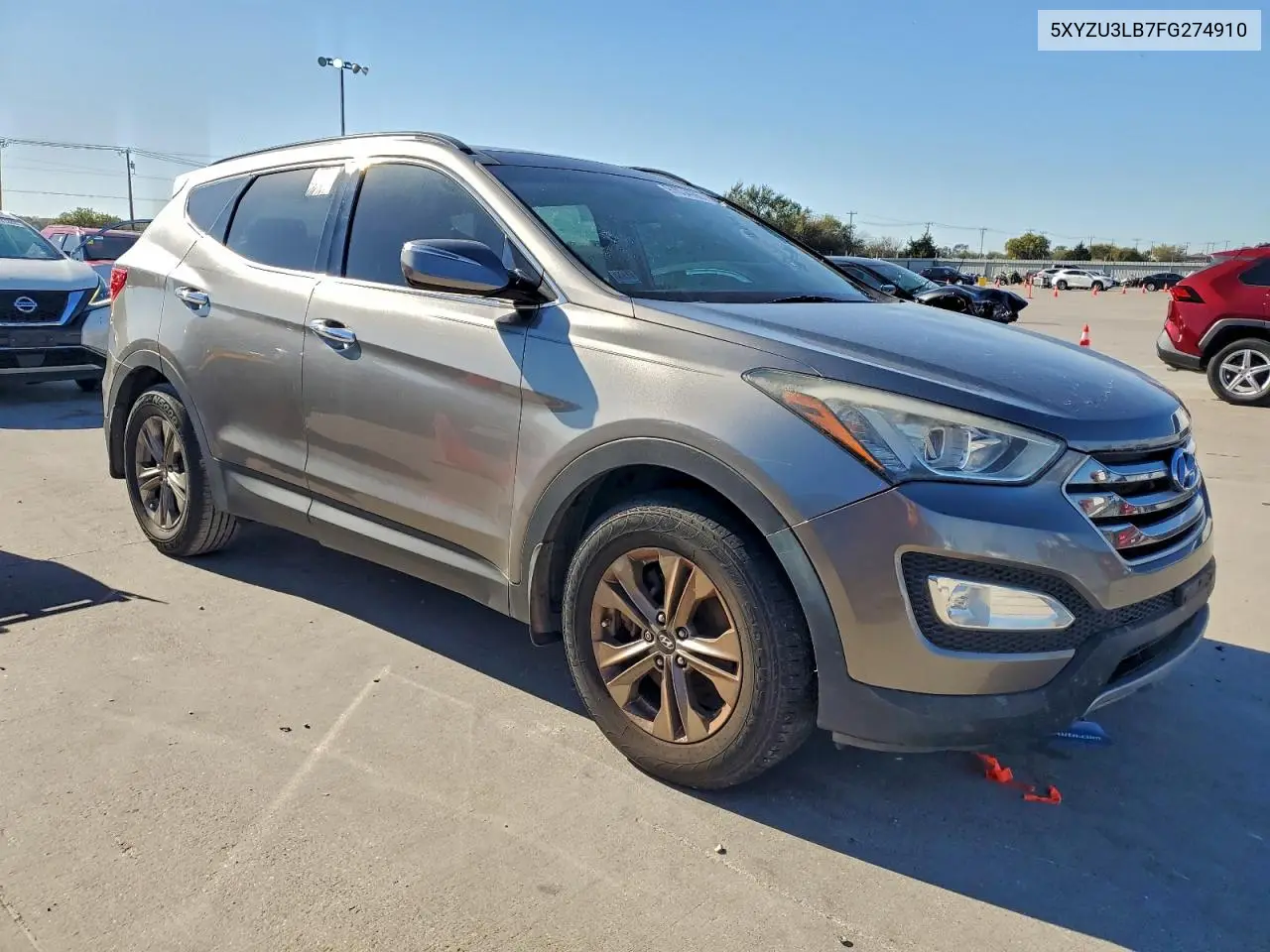 5XYZU3LB7FG274910 2015 Hyundai Santa Fe Sport