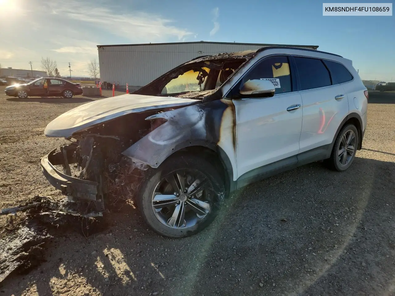 KM8SNDHF4FU108659 2015 Hyundai Santa Fe Gls