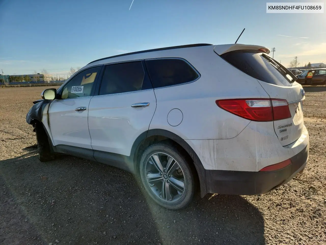 KM8SNDHF4FU108659 2015 Hyundai Santa Fe Gls