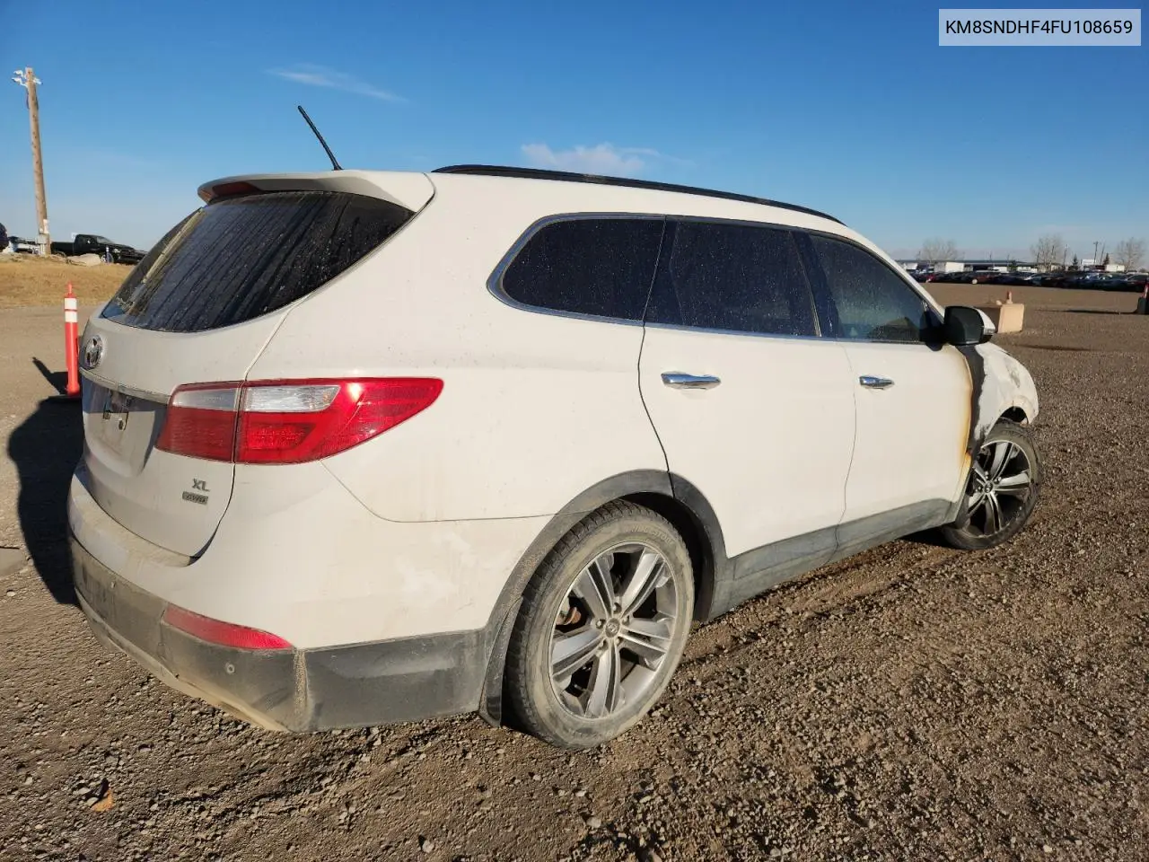KM8SNDHF4FU108659 2015 Hyundai Santa Fe Gls