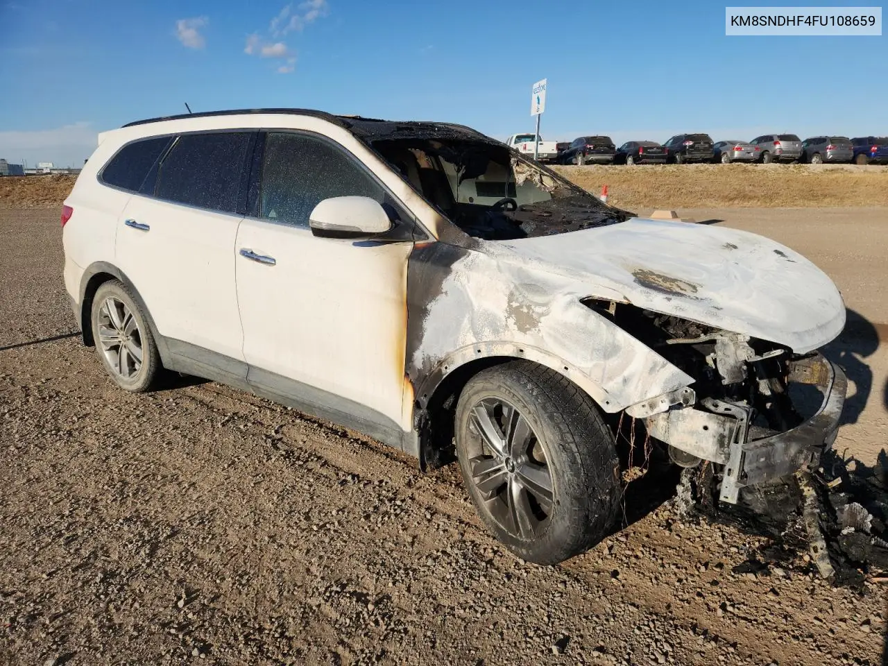 KM8SNDHF4FU108659 2015 Hyundai Santa Fe Gls