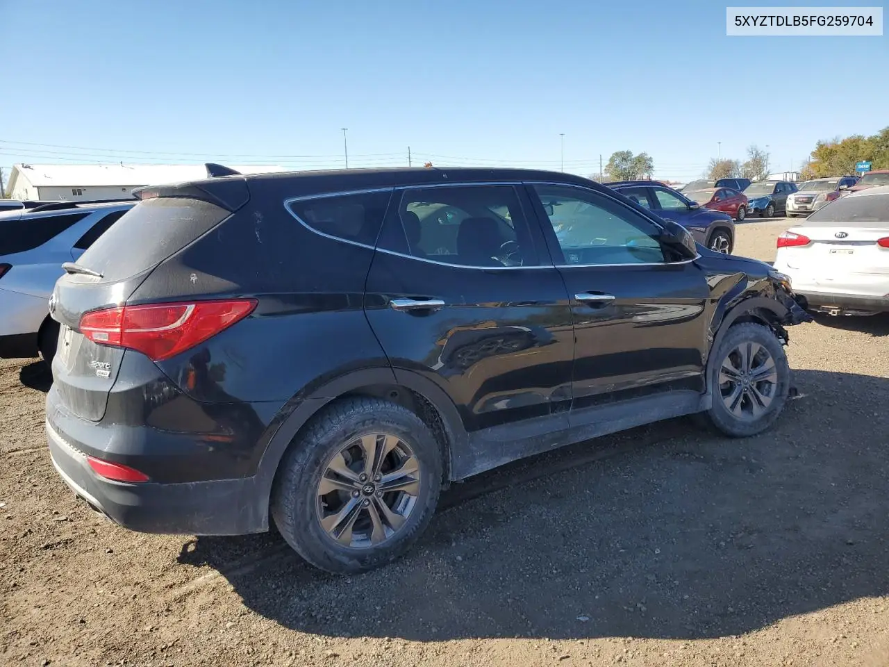 5XYZTDLB5FG259704 2015 Hyundai Santa Fe Sport