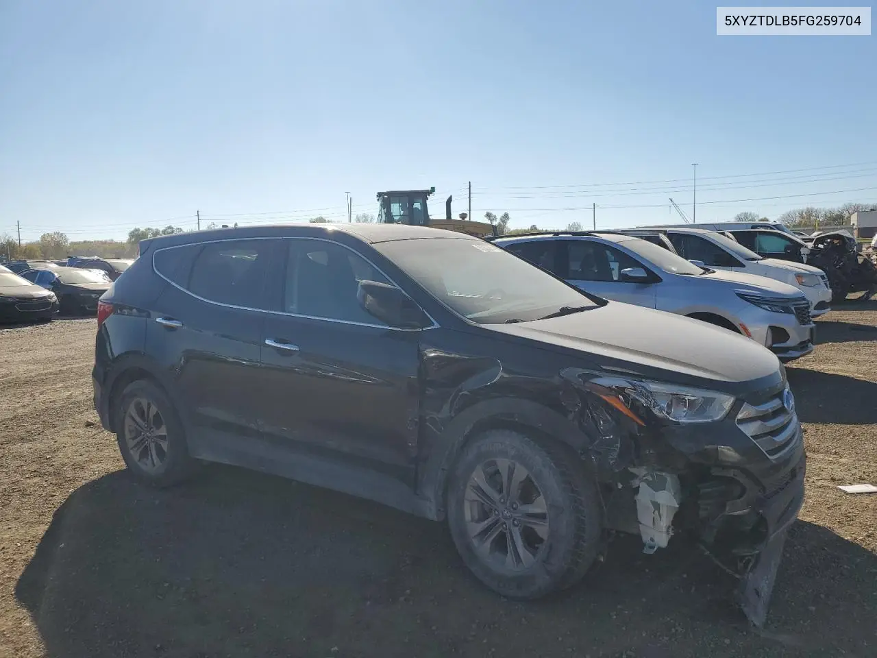 5XYZTDLB5FG259704 2015 Hyundai Santa Fe Sport