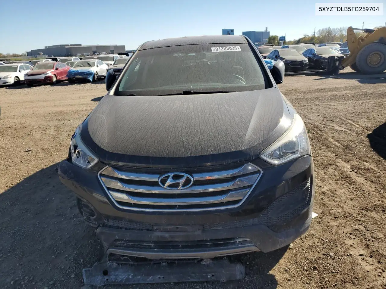 5XYZTDLB5FG259704 2015 Hyundai Santa Fe Sport