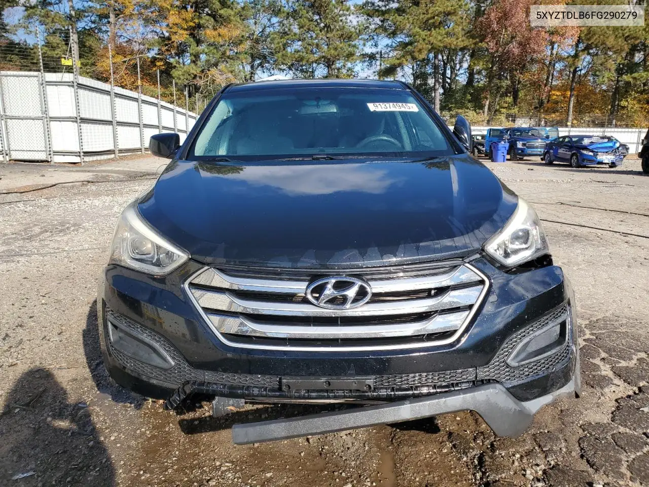 5XYZTDLB6FG290279 2015 Hyundai Santa Fe Sport