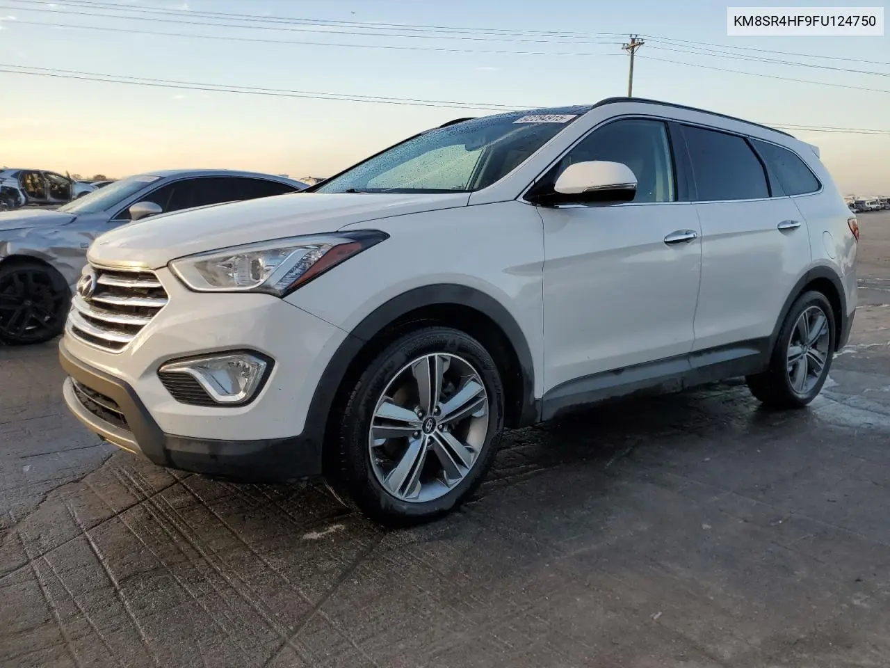 KM8SR4HF9FU124750 2015 Hyundai Santa Fe Gls