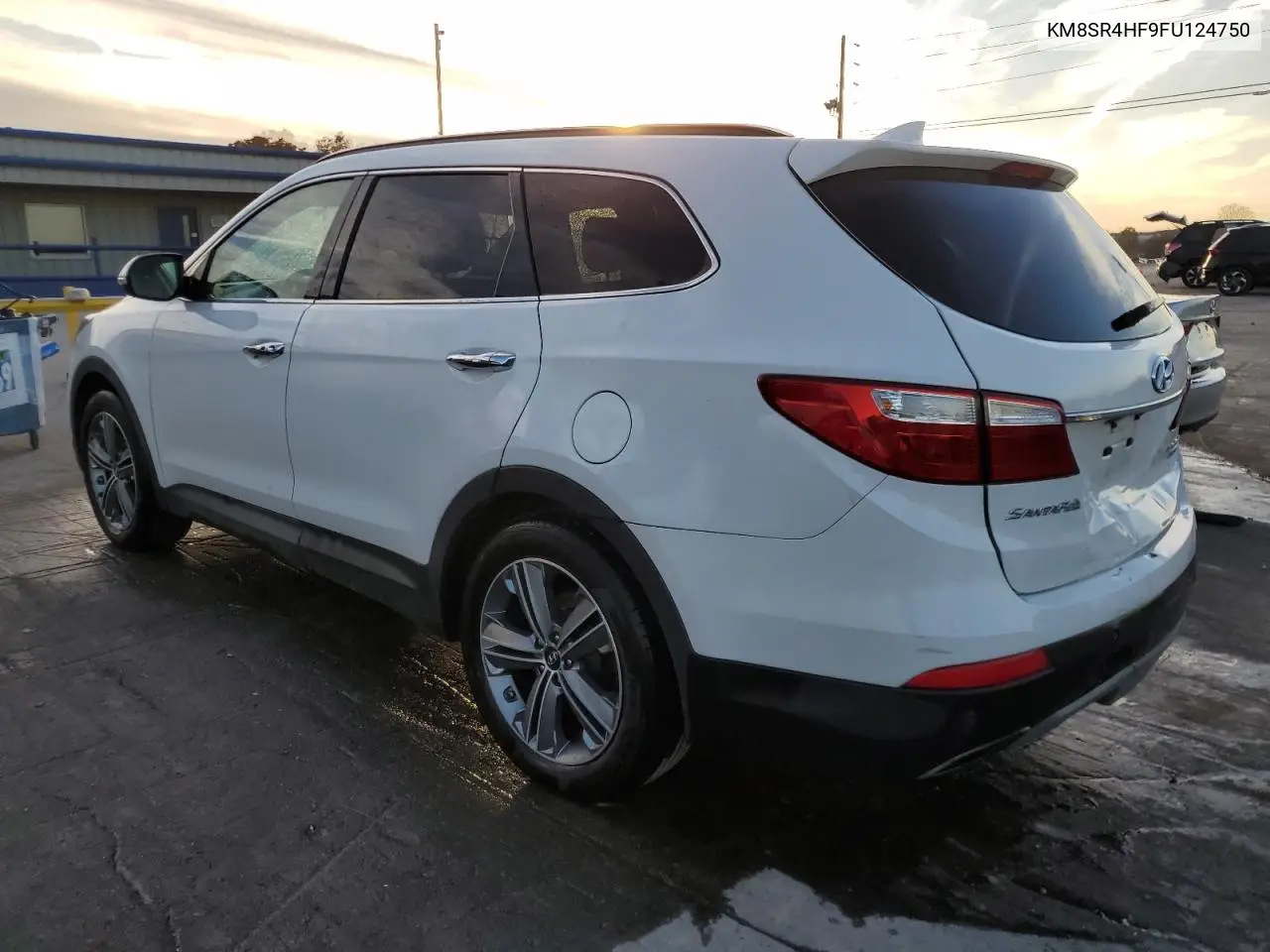 KM8SR4HF9FU124750 2015 Hyundai Santa Fe Gls