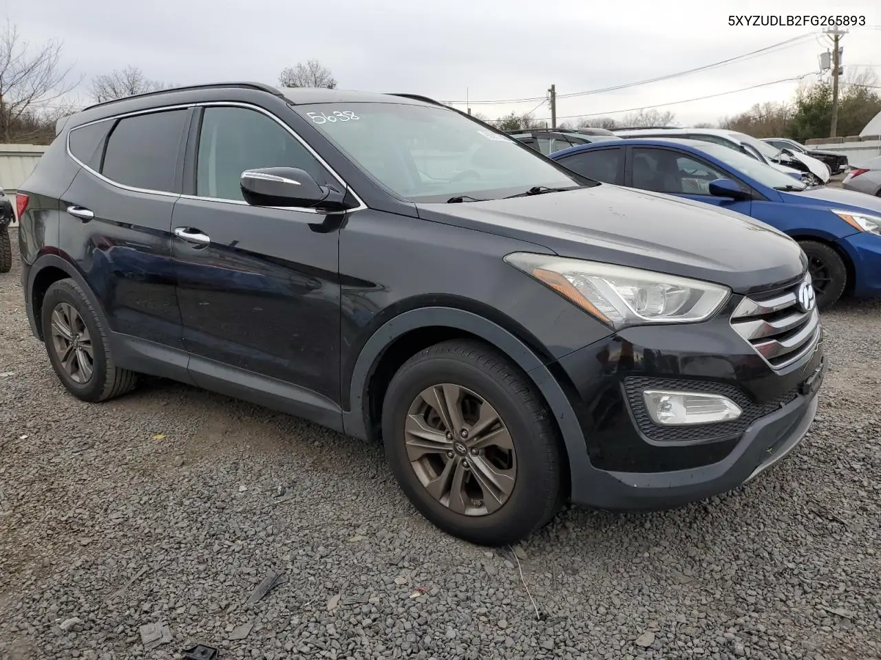 5XYZUDLB2FG265893 2015 Hyundai Santa Fe Sport