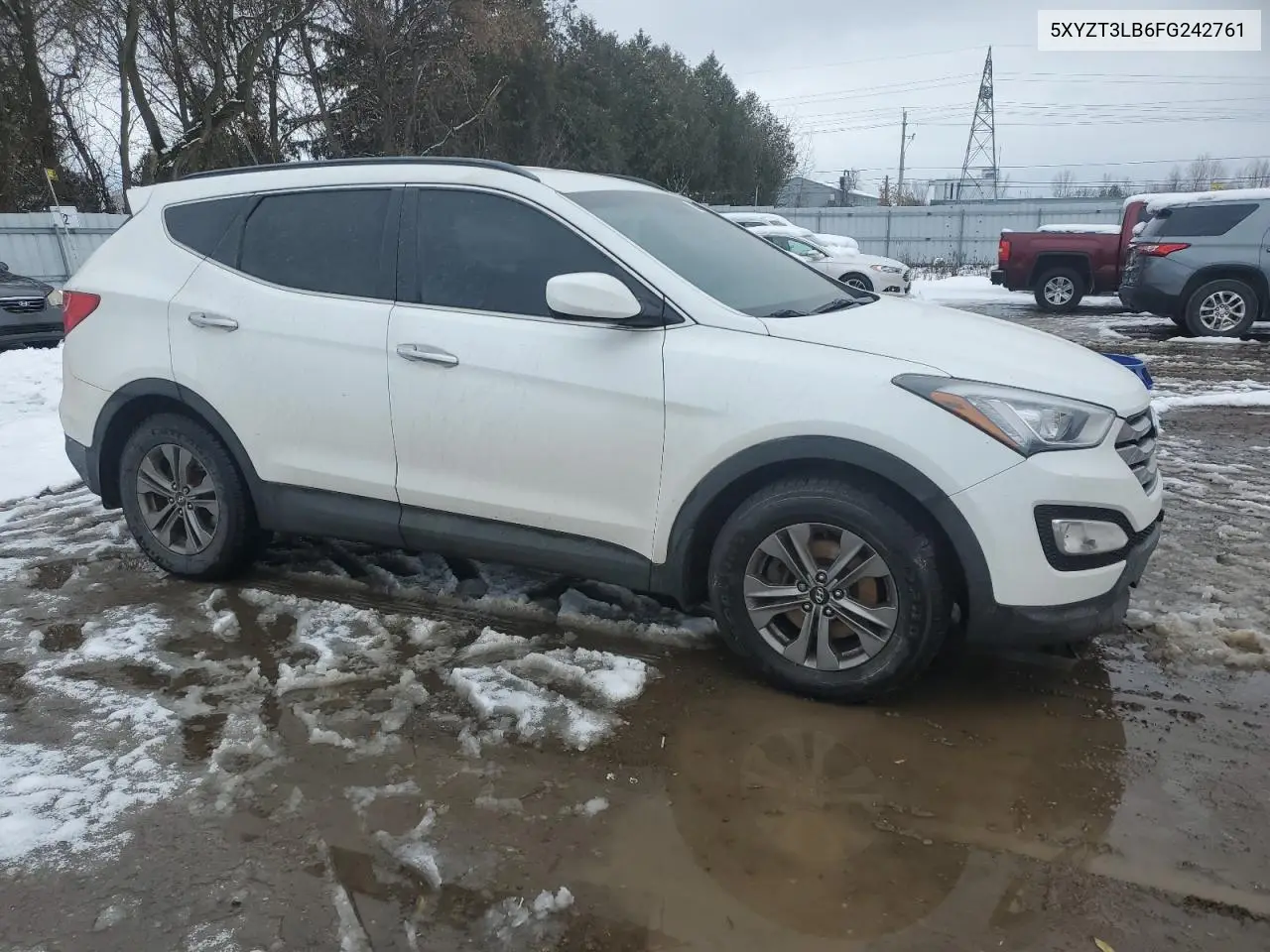 5XYZT3LB6FG242761 2015 Hyundai Santa Fe Sport