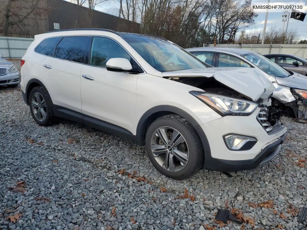 KM8SRDHF7FU097130 2015 Hyundai Santa Fe Gls