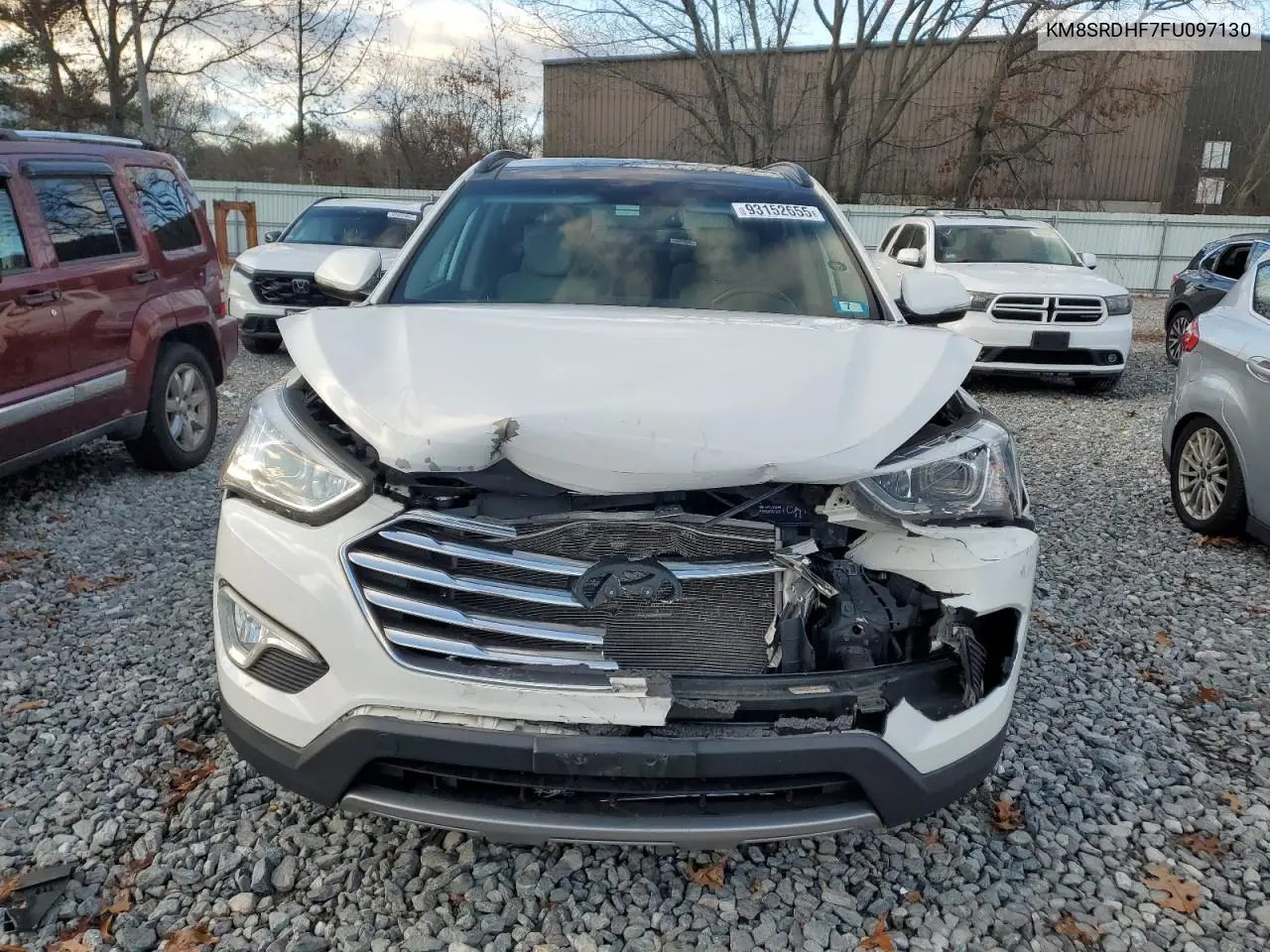 KM8SRDHF7FU097130 2015 Hyundai Santa Fe Gls