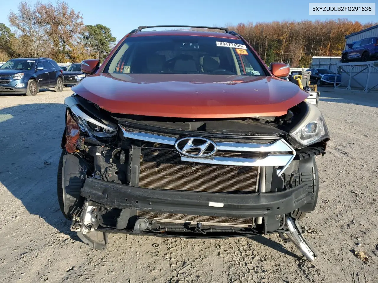 5XYZUDLB2FG291636 2015 Hyundai Santa Fe Sport