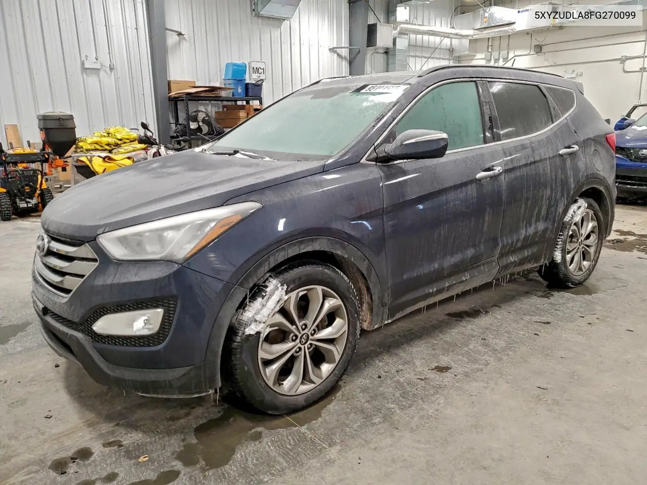 5XYZUDLA8FG270099 2015 Hyundai Santa Fe Sport
