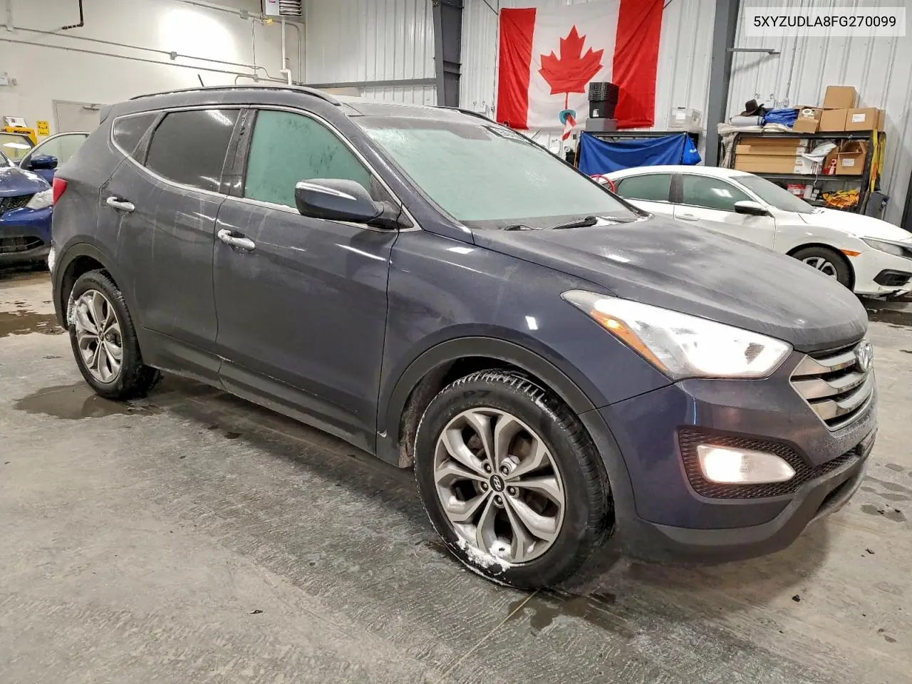 5XYZUDLA8FG270099 2015 Hyundai Santa Fe Sport