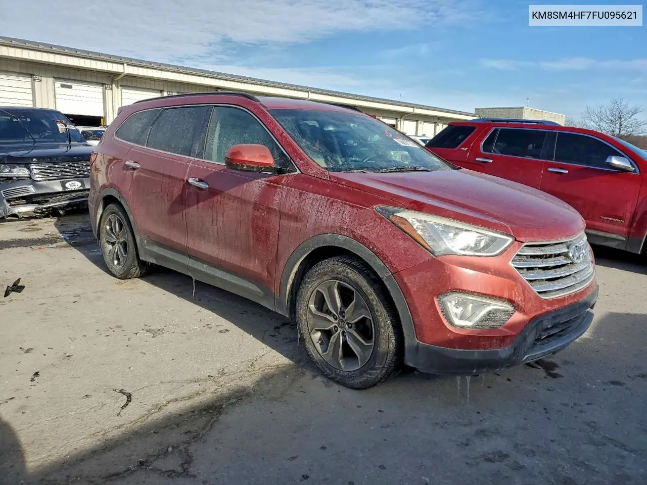 KM8SM4HF7FU095621 2015 Hyundai Santa Fe Gls
