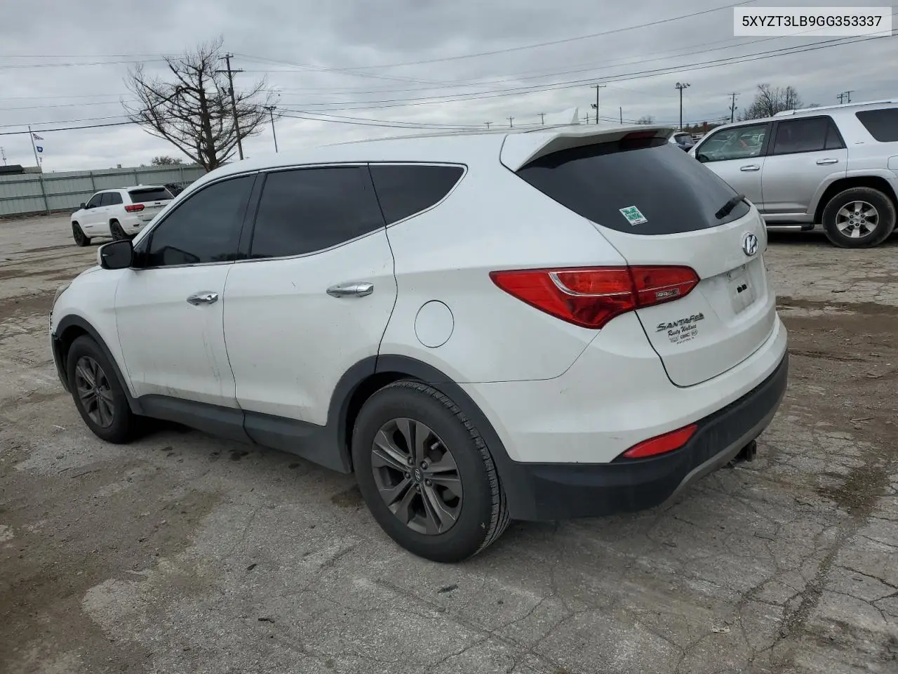 5XYZT3LB9GG353337 2016 Hyundai Santa Fe Sport