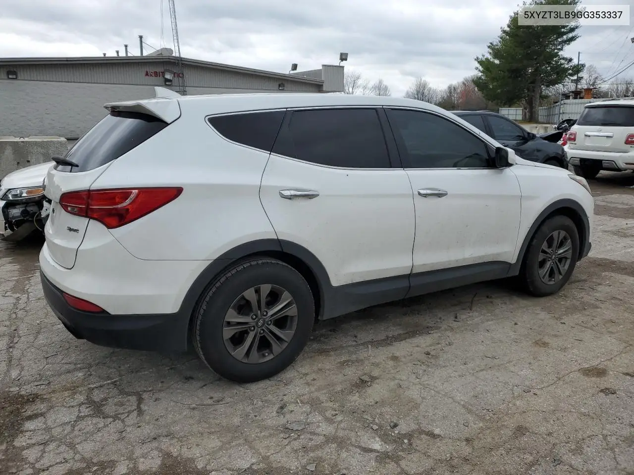 5XYZT3LB9GG353337 2016 Hyundai Santa Fe Sport