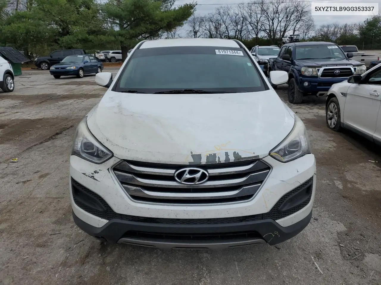 5XYZT3LB9GG353337 2016 Hyundai Santa Fe Sport