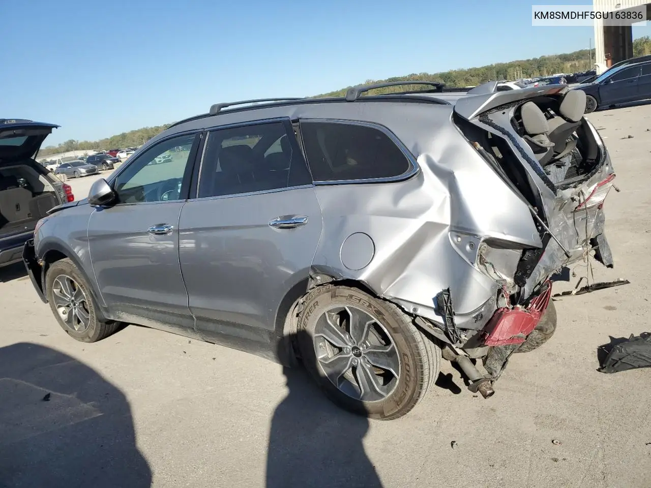 KM8SMDHF5GU163836 2016 Hyundai Santa Fe Se