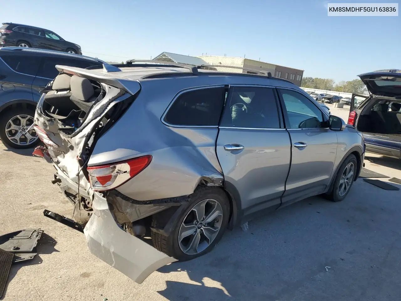 KM8SMDHF5GU163836 2016 Hyundai Santa Fe Se