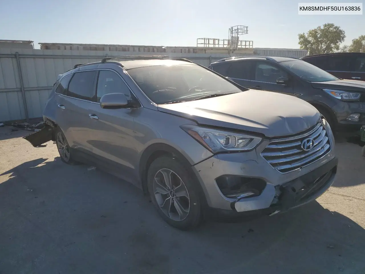 KM8SMDHF5GU163836 2016 Hyundai Santa Fe Se