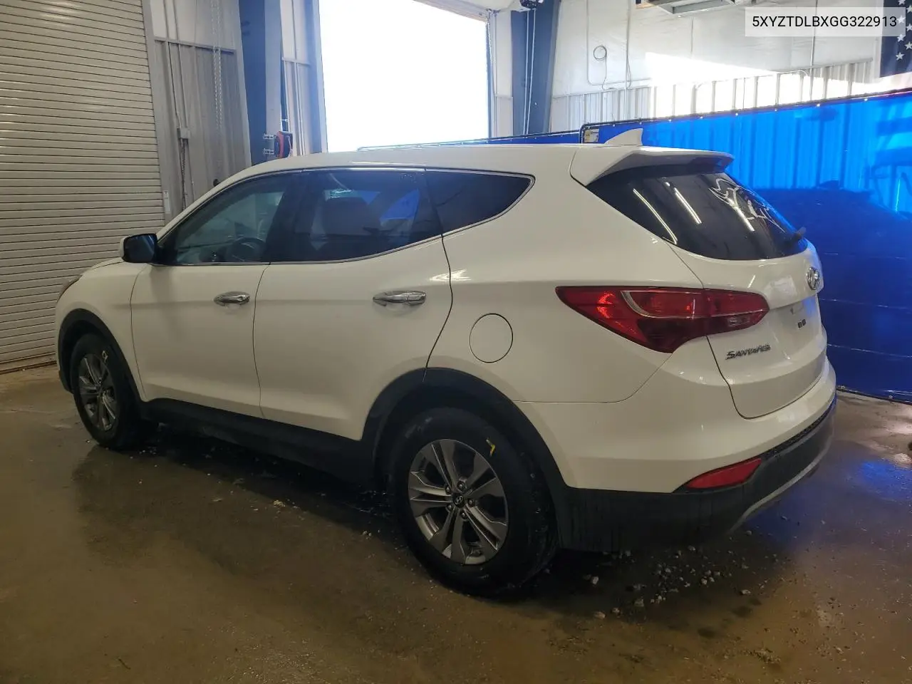 5XYZTDLBXGG322913 2016 Hyundai Santa Fe Sport