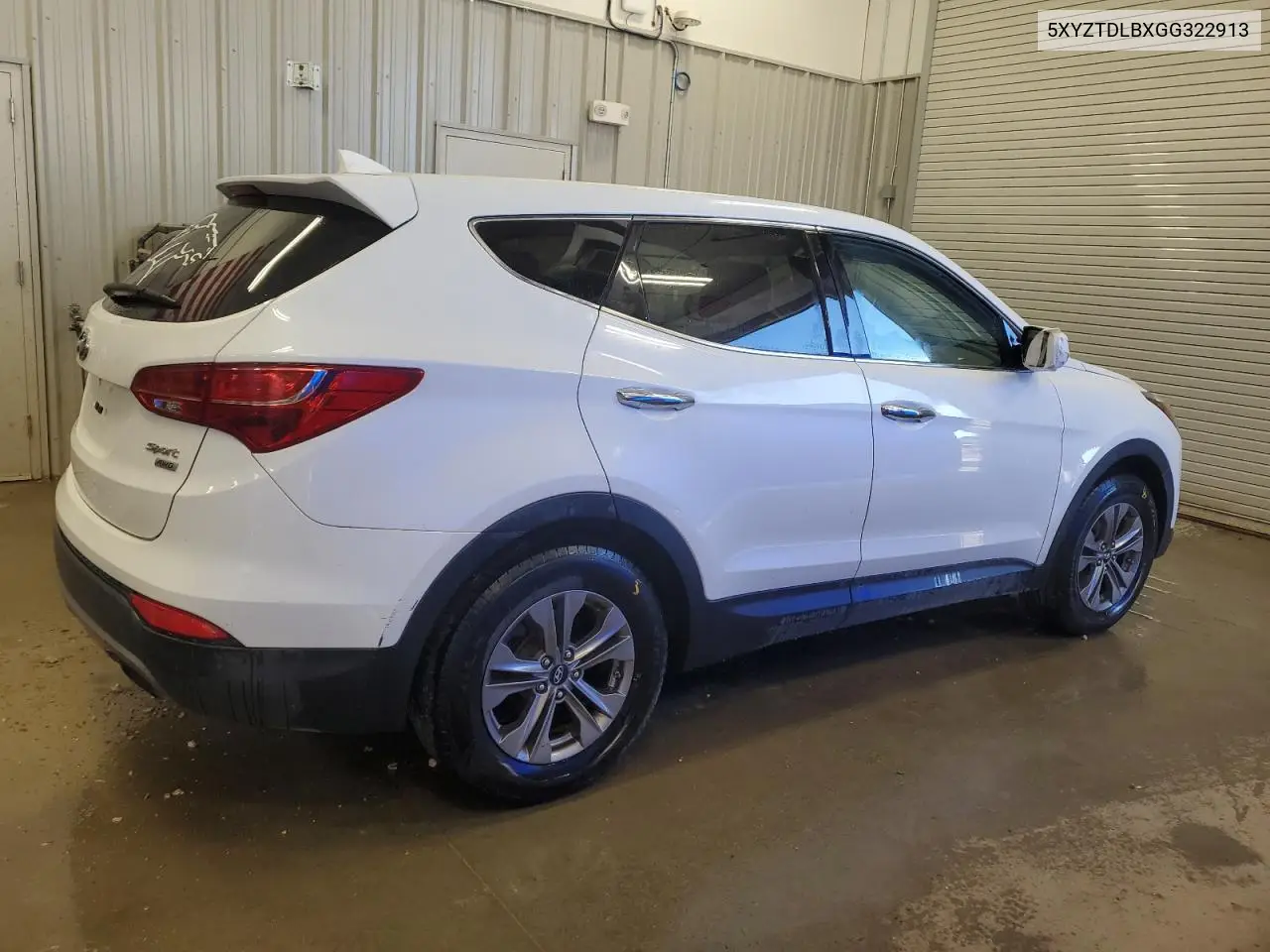 5XYZTDLBXGG322913 2016 Hyundai Santa Fe Sport