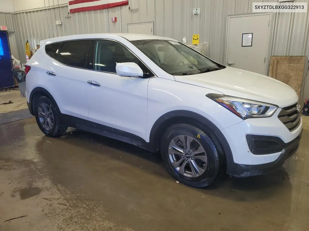 5XYZTDLBXGG322913 2016 Hyundai Santa Fe Sport