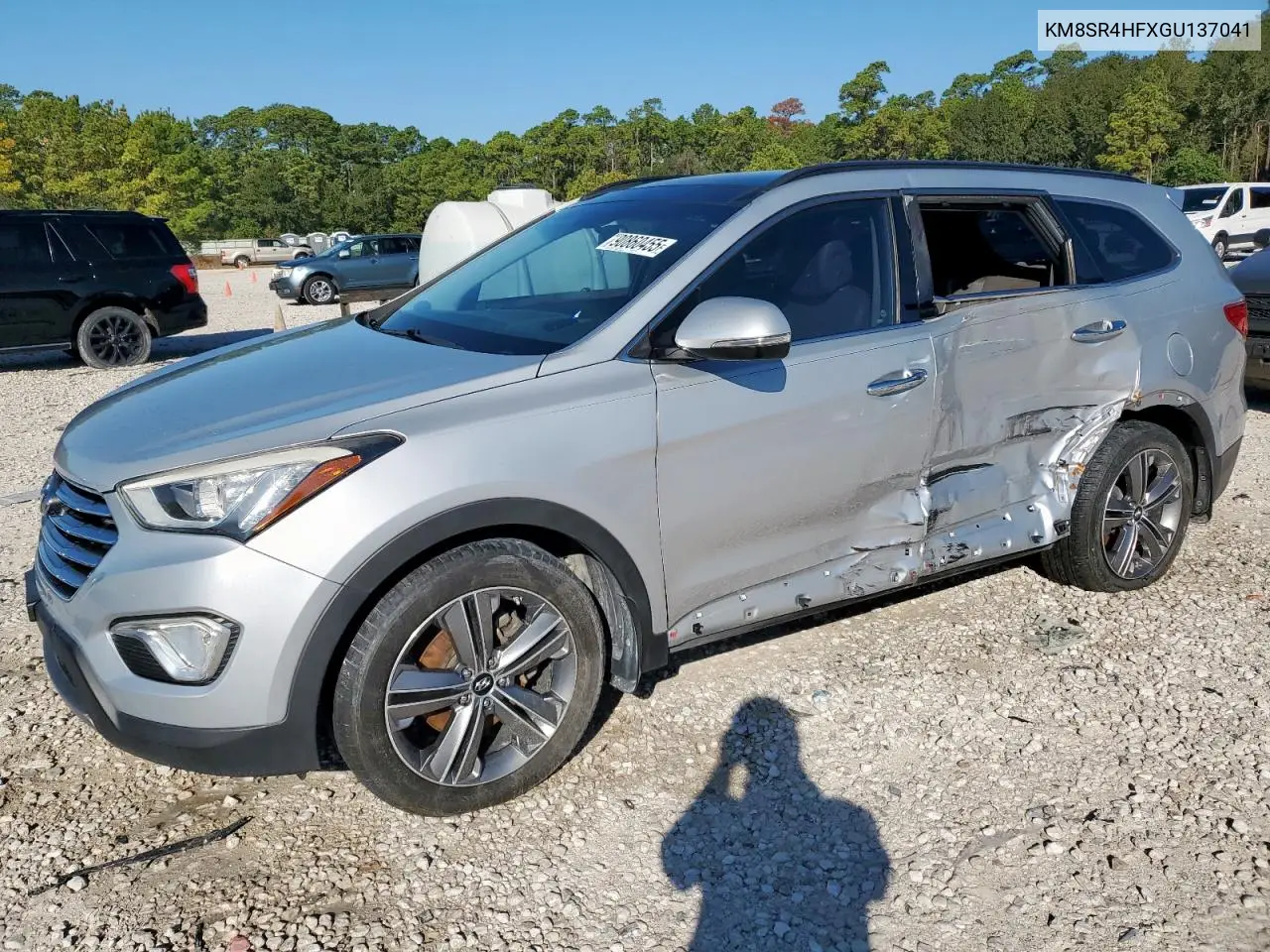 KM8SR4HFXGU137041 2016 Hyundai Santa Fe Se Ultimate