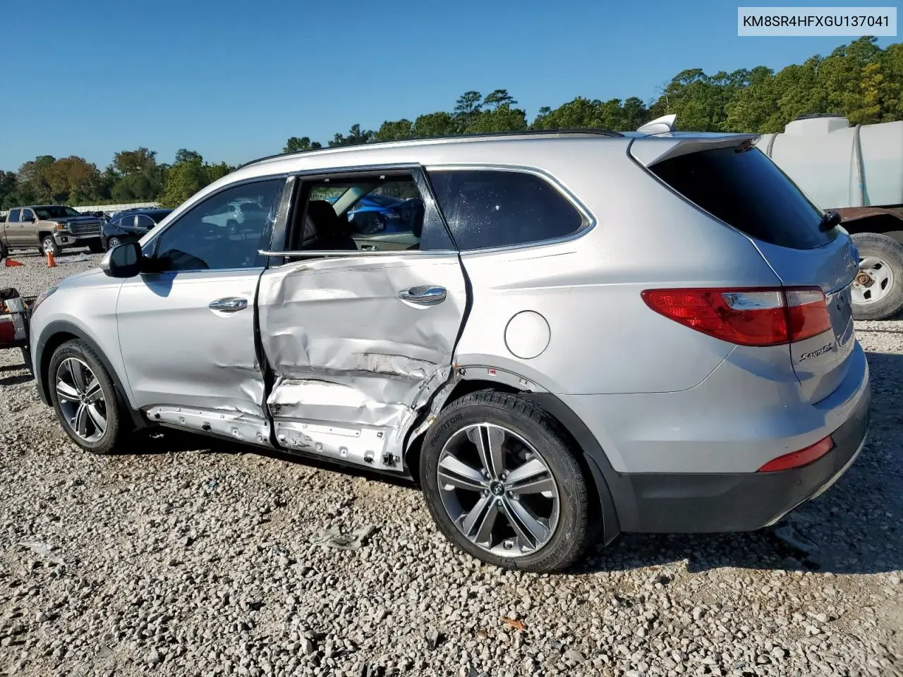 KM8SR4HFXGU137041 2016 Hyundai Santa Fe Se Ultimate