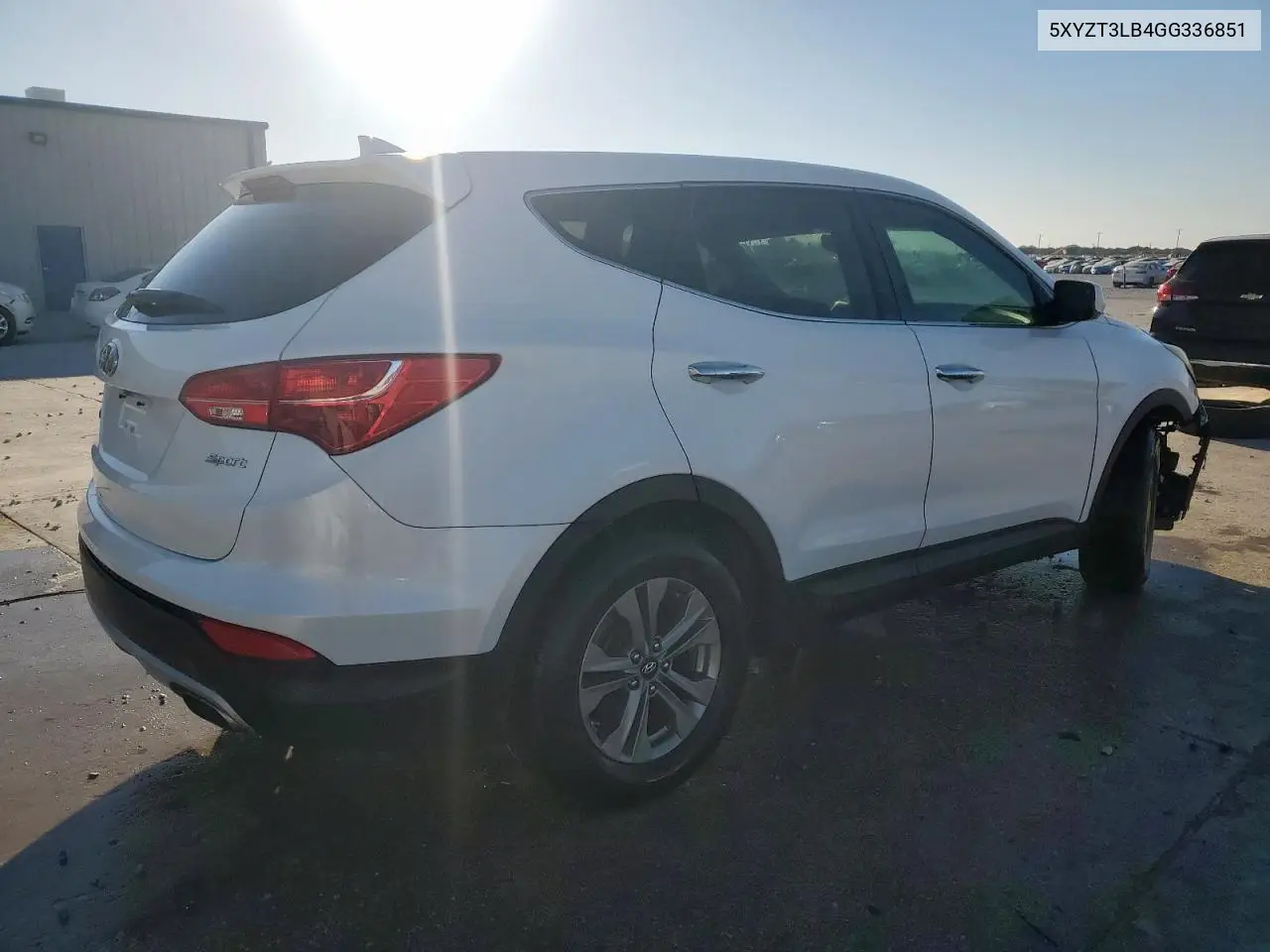 5XYZT3LB4GG336851 2016 Hyundai Santa Fe Sport