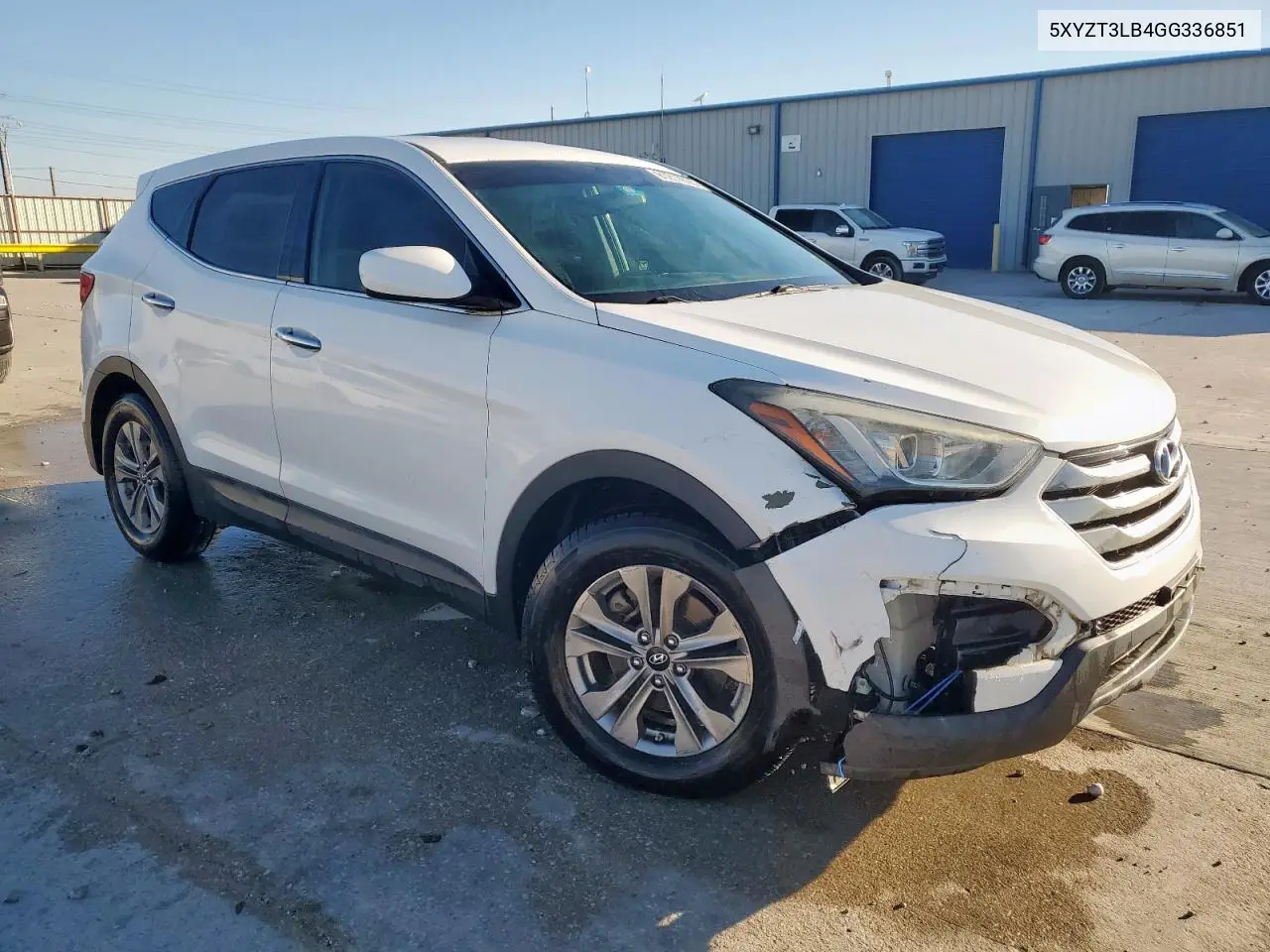 5XYZT3LB4GG336851 2016 Hyundai Santa Fe Sport