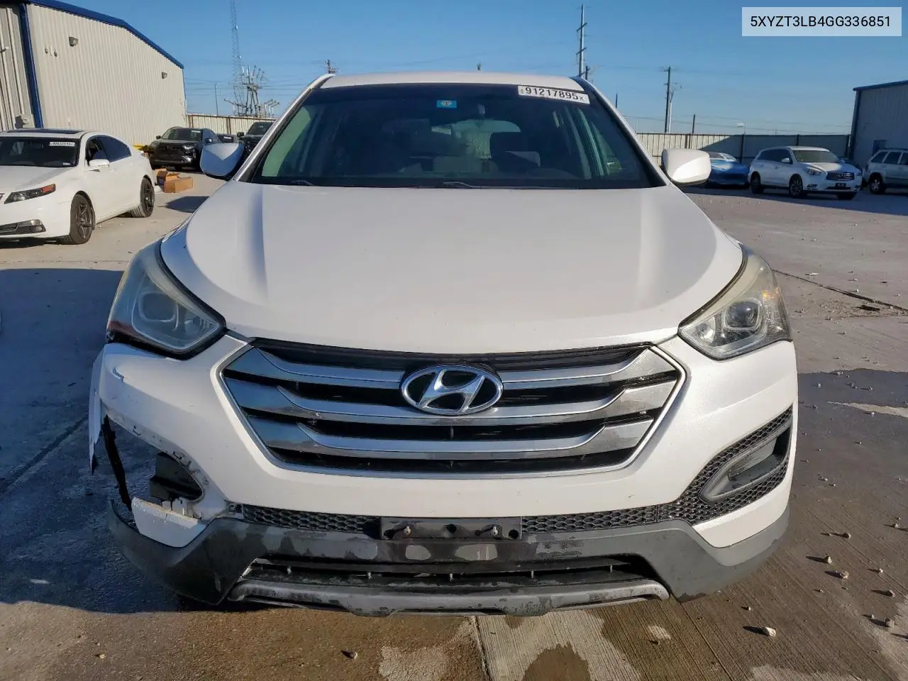 5XYZT3LB4GG336851 2016 Hyundai Santa Fe Sport