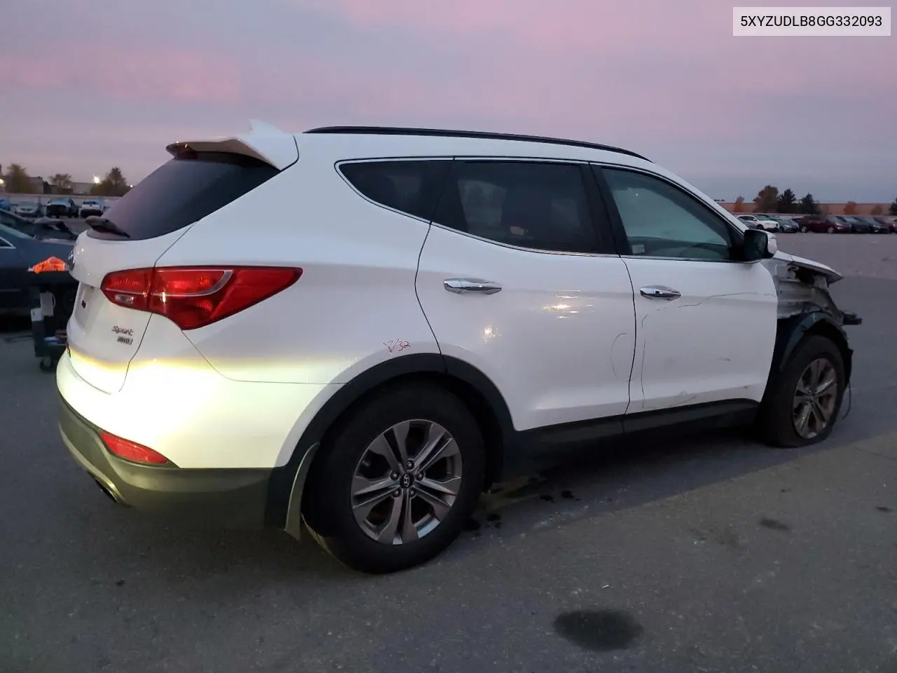 5XYZUDLB8GG332093 2016 Hyundai Santa Fe Sport