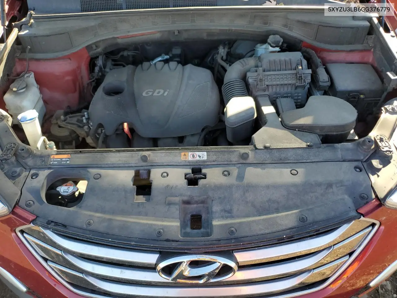 5XYZU3LB6GG376779 2016 Hyundai Santa Fe Sport