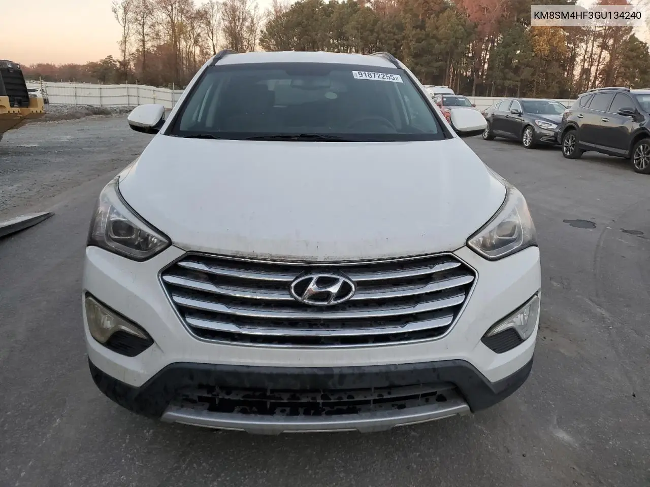 KM8SM4HF3GU134240 2016 Hyundai Santa Fe Se